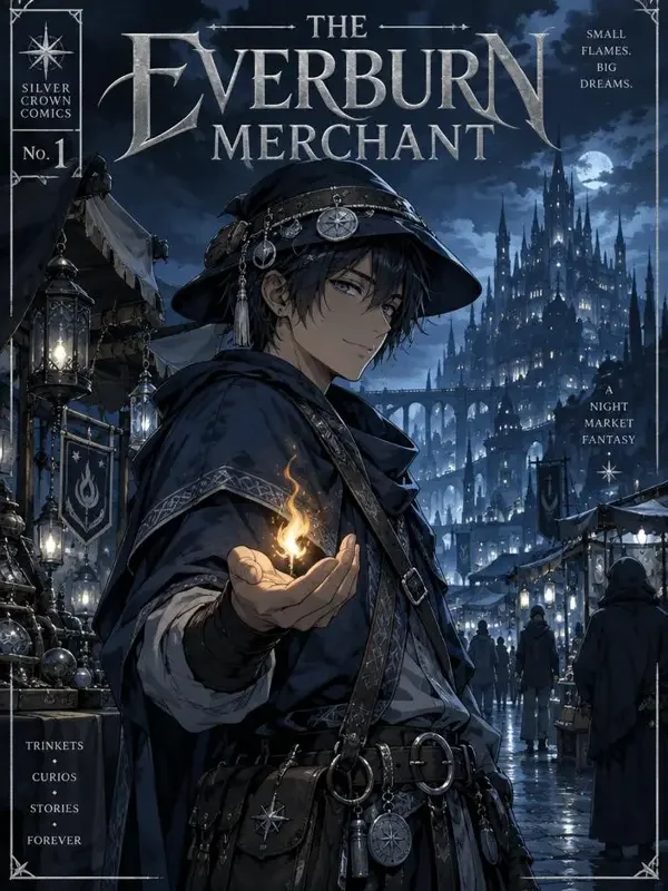 火焰商人 - 毛片大全 火焰商人漫画封面,奇幻、冒险、世界观题材