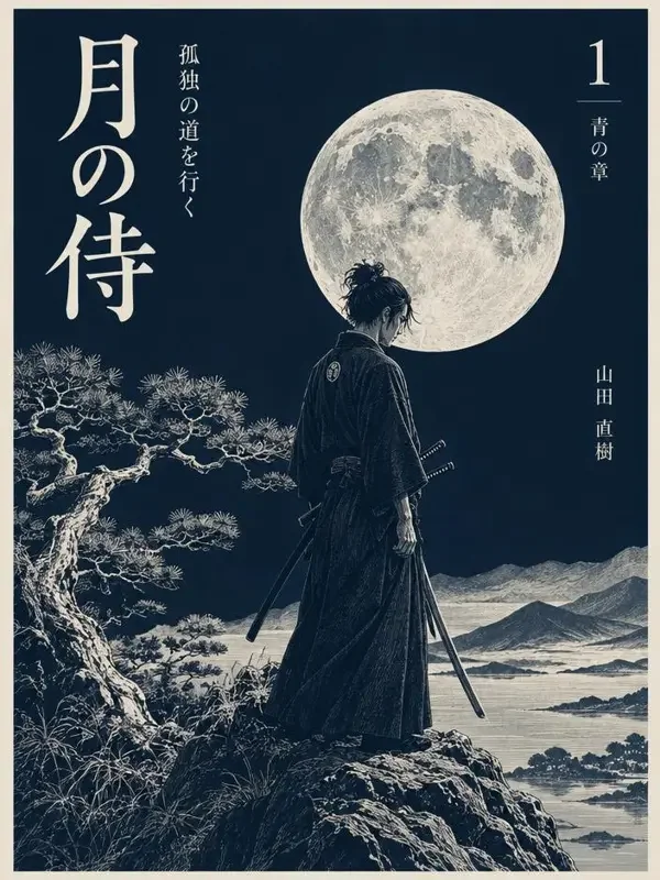 月下剑道 - 毛片大全 月下剑道漫画封面,武士、成长、热血题材